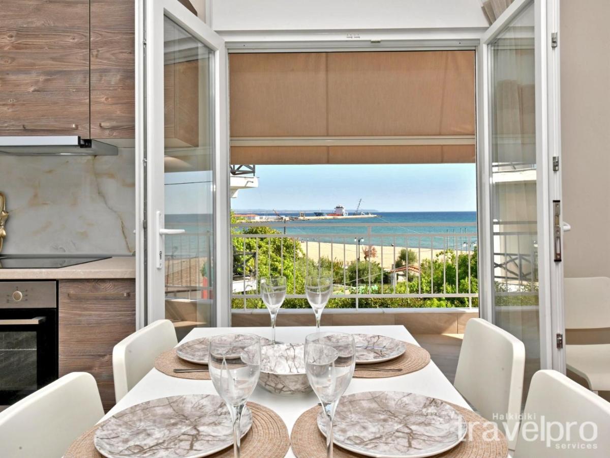 Sabbia Apartments Seafront By Rentalspro Services - Nea Moudania Halkidiki מראה חיצוני תמונה