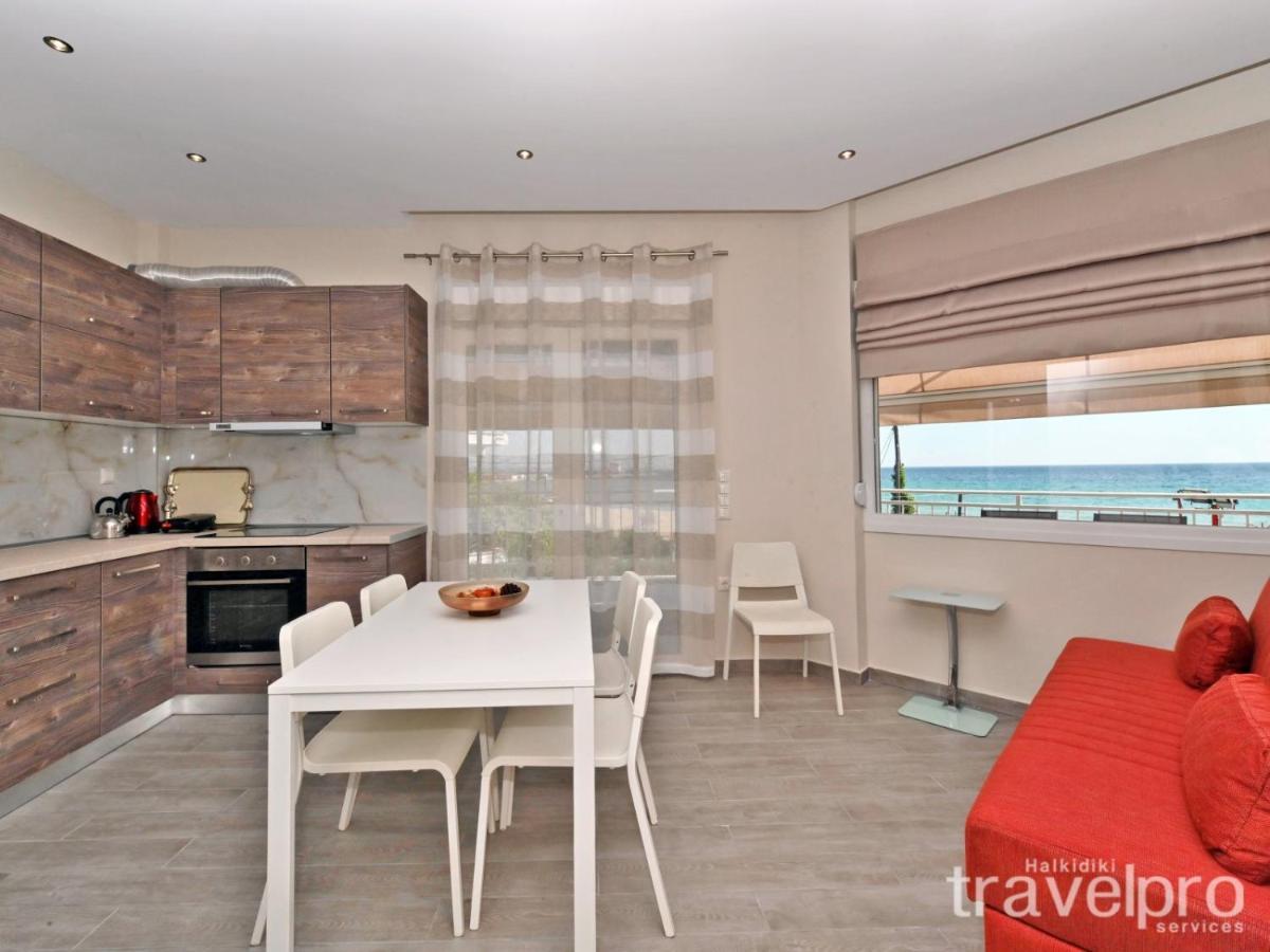 Sabbia Apartments Seafront By Rentalspro Services - Nea Moudania Halkidiki מראה חיצוני תמונה